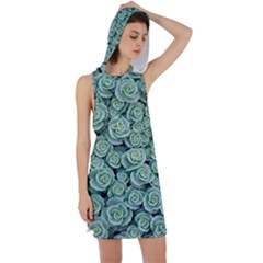 Realflowers Racer Back Hoodie Dress