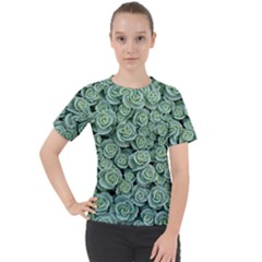 Realflowers Women s Sport Raglan Tee