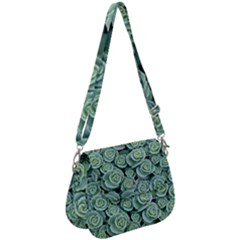 Realflowers Saddle Handbag by Sparkle