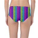 Glitter Strips Mid-Waist Bikini Bottoms View2