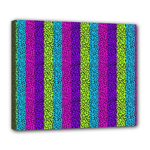 Glitter Strips Deluxe Canvas 24  X 20  (stretched) by Sparkle