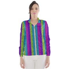 Glitter Strips Women s Windbreaker by Sparkle