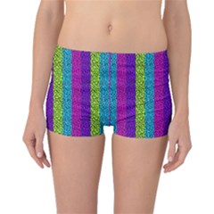 Glitter Strips Boyleg Bikini Bottoms by Sparkle