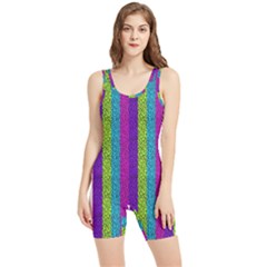 Glitter Strips Women s Wrestling Singlet by Sparkle