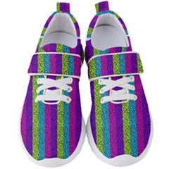 Glitter Strips Women s Velcro Strap Shoes by Sparkle