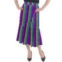 Glitter Strips Midi Mermaid Skirt View1