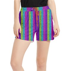 Glitter Strips Runner Shorts