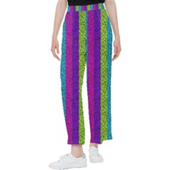 Glitter Strips Women s Pants 