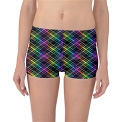 Rainbow Sparks Reversible Boyleg Bikini Bottoms