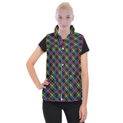 Rainbow Sparks Women s Button Up Vest by Sparkle