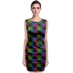 Rainbow Sparks Classic Sleeveless Midi Dress by Sparkle