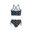 Rainbow Sparks Girls  Tankini Swimsuit View2