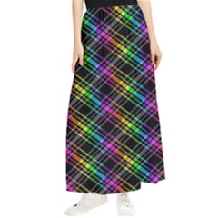 Rainbow Sparks Maxi Chiffon Skirt