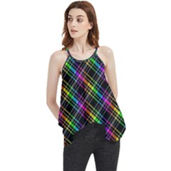 Rainbow Sparks Flowy Camisole Tank Top