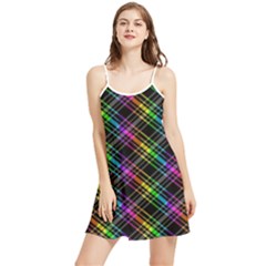 Rainbow Sparks Summer Frill Dress