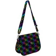 Rainbow Sparks Saddle Handbag by Sparkle