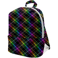 Rainbow Sparks Zip Up Backpack