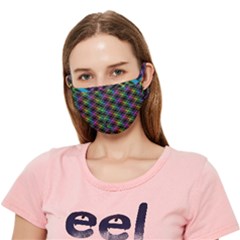 Rainbow Sparks Crease Cloth Face Mask (adult)