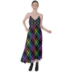 Rainbow Sparks Tie Back Maxi Dress by Sparkle