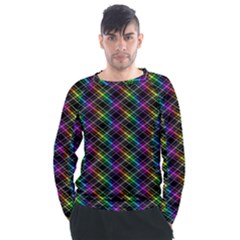 Rainbow Sparks Men s Long Sleeve Raglan Tee