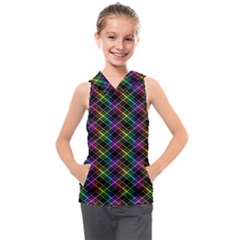 Rainbow Sparks Kids  Sleeveless Hoodie