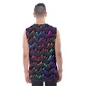 Rainbowwaves Men s Basketball Tank Top View2