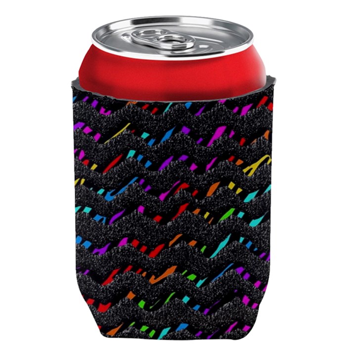 Rainbowwaves Can Holder