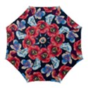 Flowers Pattern Golf Umbrellas View1