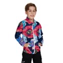 Flowers Pattern Kids  Windbreaker View1