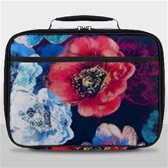 Flowers Pattern Full Print Lunch Bag by Sparkle