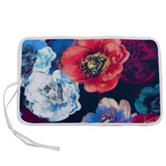 Flowers Pattern Pen Storage Case (s)