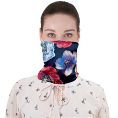 Flowers Pattern Face Covering Bandana (adult)