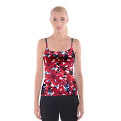 Handpaint Flowers Spaghetti Strap Top by Sparkle