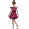 Handpaint Flowers Kids  Cap Sleeve Dress View2