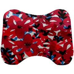 Handpaint Flowers Head Support Cushion by Sparkle