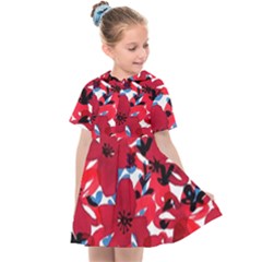 Handpaint Flowers Kids  Sailor Dress by Sparkle