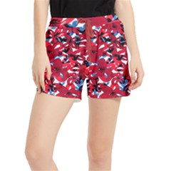 Handpaint Flowers Runner Shorts