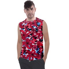 Handpaint Flowers Men s Regular Tank Top by Sparkle