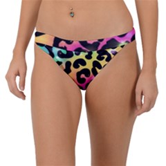 Animal Print Band Bikini Bottom by Sparkle