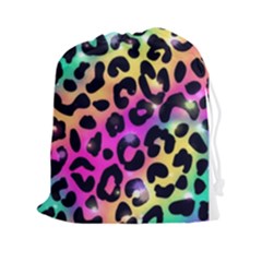 Animal Print Drawstring Pouch (2xl) by Sparkle