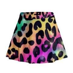 Animal Print Mini Flare Skirt by Sparkle