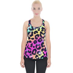 Animal Print Piece Up Tank Top by Sparkle