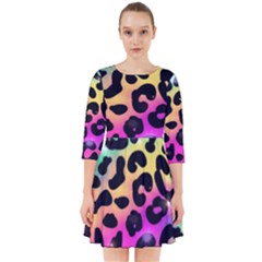 Animal Print Smock Dress by Sparkle