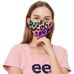 Animal Print Fitted Cloth Face Mask (adult)