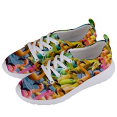 Rainbow Flamingos Women s Lightweight Sports Shoes by Sparkle