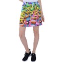 Rainbow Flamingos Tennis Skirt View1