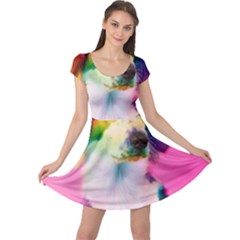 Rainbowdog Cap Sleeve Dress by Sparkle