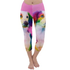 Rainbowdog Capri Winter Leggings  by Sparkle