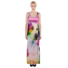 Rainbowdog Thigh Split Maxi Dress by Sparkle