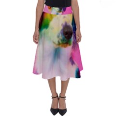 Rainbowdog Perfect Length Midi Skirt by Sparkle